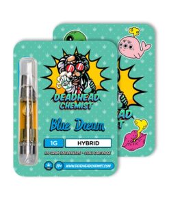 Deadhead Chemist THC Vape Cartridge 1G | Blue Dream Hybrid