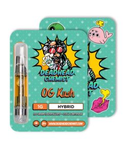 Deadhead Chemist THC Vape Cartridge 1G | OG Kush Hybrid