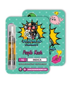 Deadhead Chemist THC Vape Cartridge 1G | Purple Kush Indica