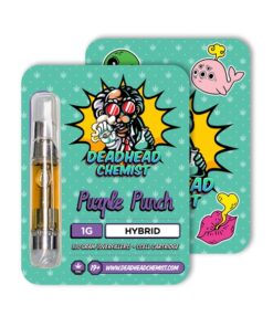Deadhead Chemist THC Vape Cartridge 1G | Purple Punch Hybrid