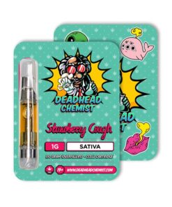 Deadhead Chemist THC Vape Cartridge 1G | Strawberry Cough Sativa
