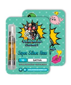 Deadhead Chemist THC Vape Cartridge 1G | Super Silver Haze Sativa
