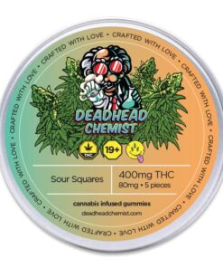 400MG THC Sour Squares