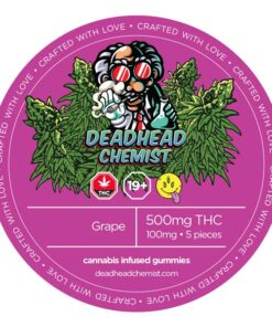 500MG THC Grape Gummies
