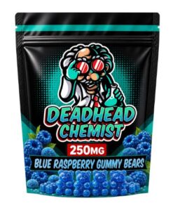 MDMA Edible Blue Raspberry Gummy Bears 250MG