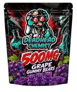 MDMA Edible Grape Gummy Bears 500MG