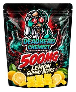 MDMA Edible Lemon Gummy Bears 500MG